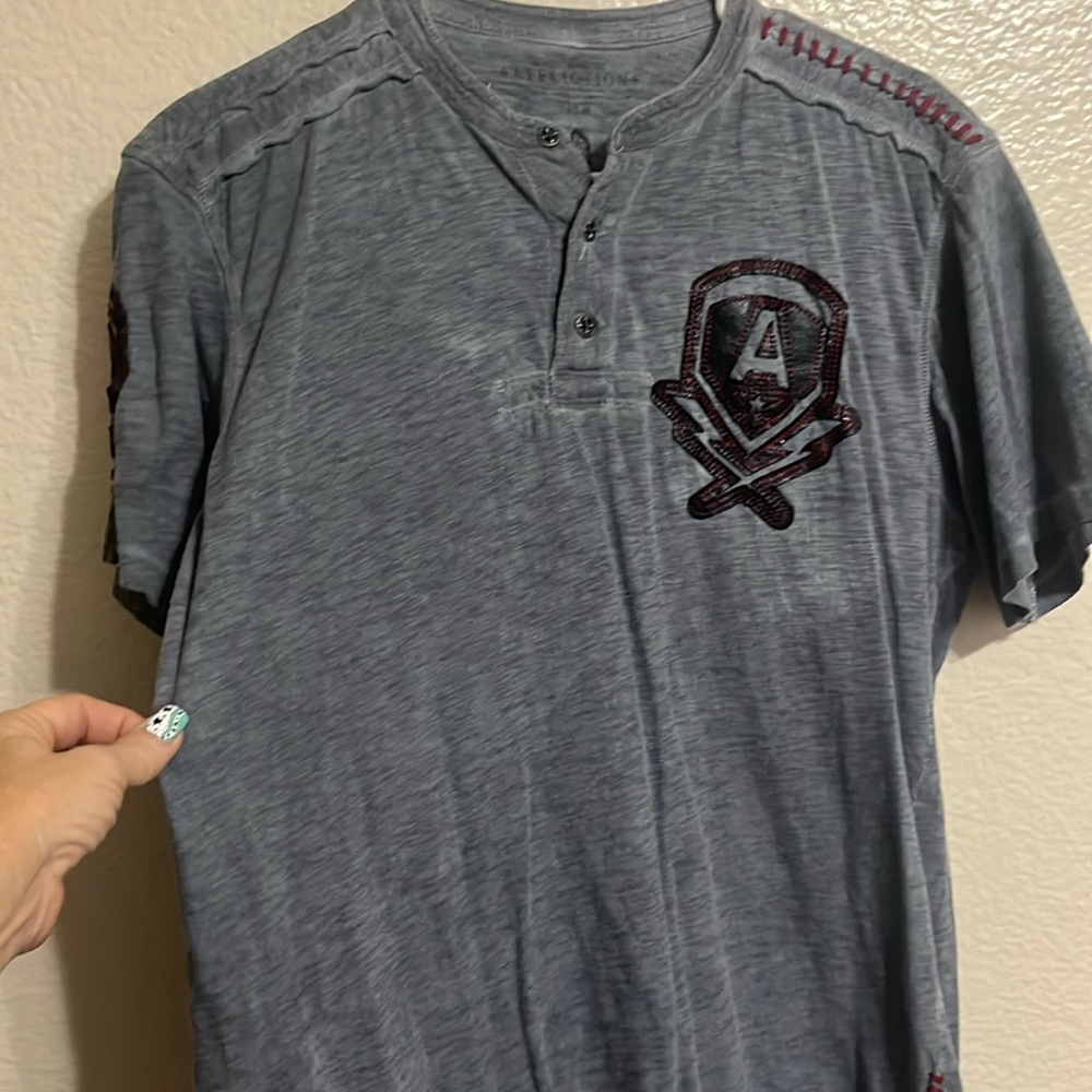 Vintage affliction, shirt, short sleeved
